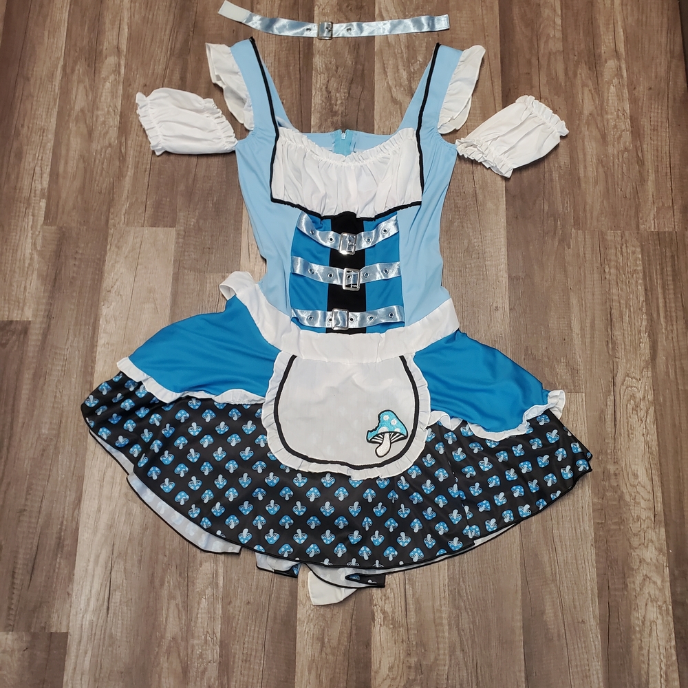 Leg Avenue Blue and White Fantasy Costume